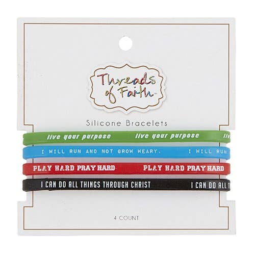 Threads of Faith Inspirational Bracelets