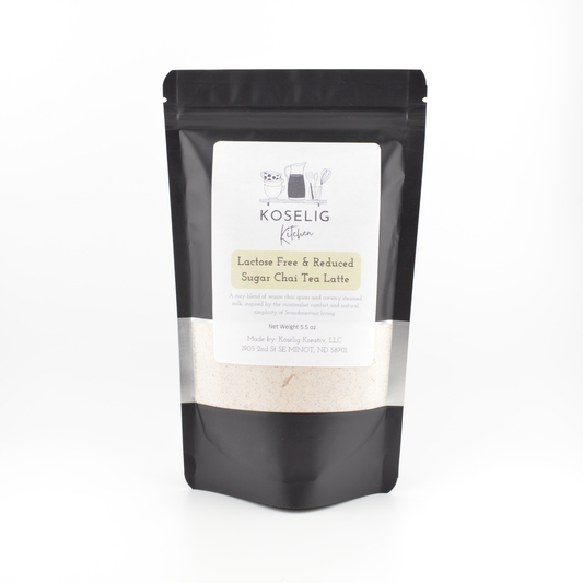 Lactose Free & Reduced Sugar Chai Tea Latte