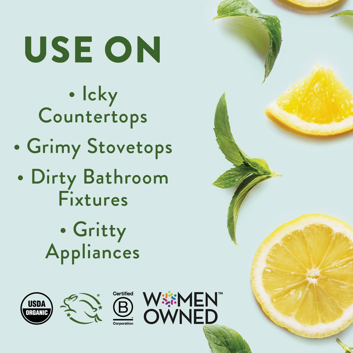 All Purpose Peppermint & Lemon Spray 16oz (unit)
